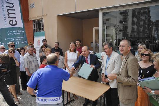 ©Ayto.Granada: La barriada de Santa Adela incorpora cuatro nuevos bloques de pisos en su plan de rehabilitacin integral